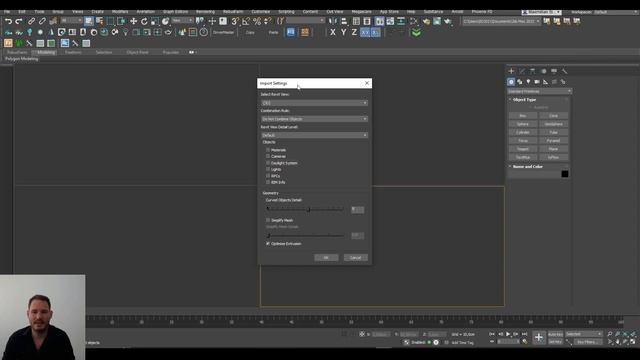 Exportieren und Importieren von Sketchup/AutoCAD/Revit in 3ds Max смотреть онлайн