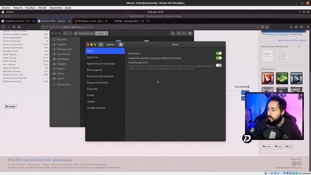 Linux com tema macOS ? - Ubuntu (GNOME) McMojave смотреть онлайн