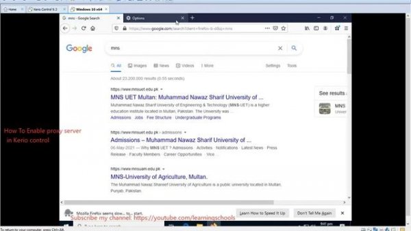 How To Enable Proxy Server in Kerio Control