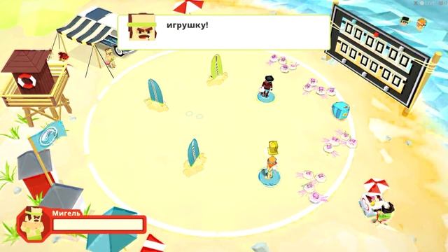 Игра в вышибалы Stikbold! A Dodgeball Adventure (геймлей, 2016)