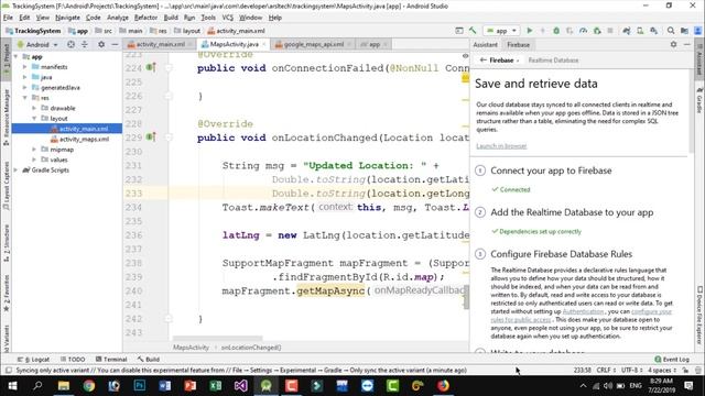 Android Studio Tutorial - How to Saved Current Location on Firebase Database смотреть онлайн