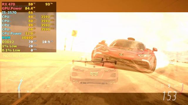 Forza Horizon 5 HIGH Preset 1080p | Core i5 3470 3570 with AMD RX 470 4G смотреть онлайн