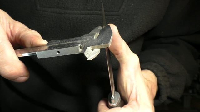 Опыт  169 нож Ласка Ножевой Двор сталь 95Х18