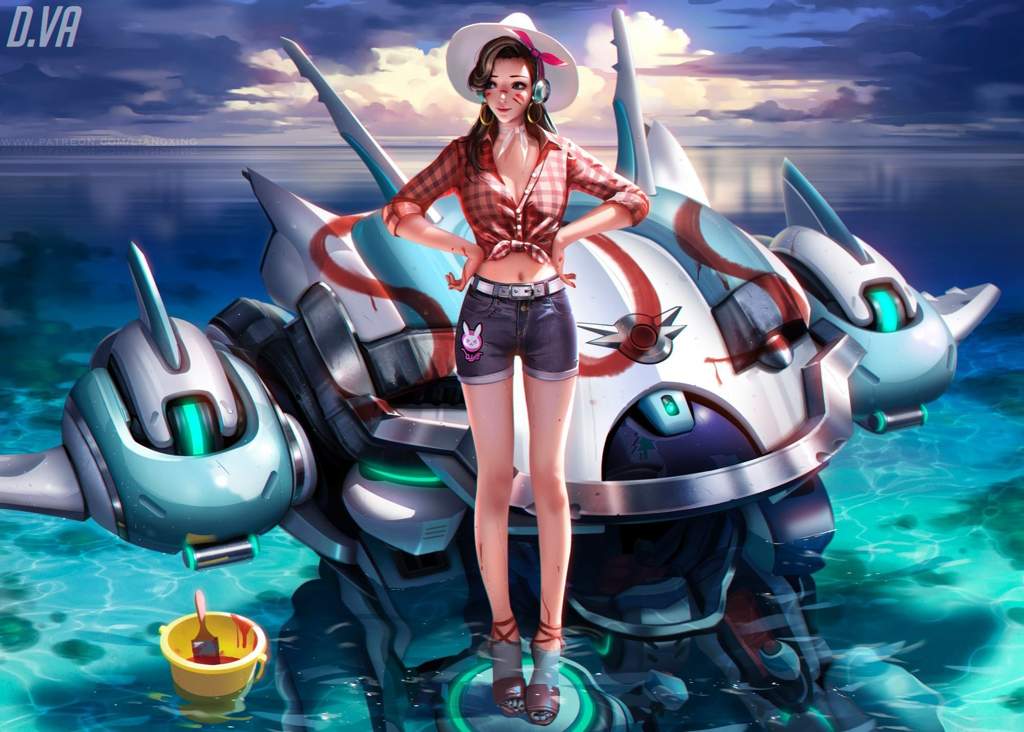 Шальной залёт D.VЫ в Overwatch