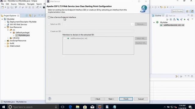 How to create a soap Web Service using Eclipse and Apache CXF смотреть онлайн