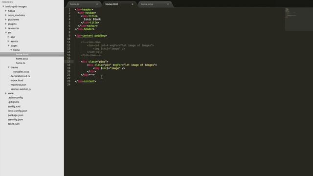 Creating a Pinterest Layout in Ionic смотреть онлайн