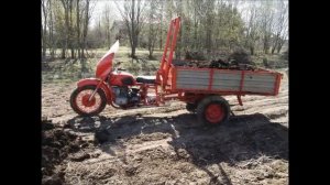Грузовой трицикл самосвал ЧАСТЬ 2