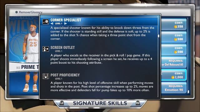 nba 2k14 - best signature skills needed смотреть онлайн