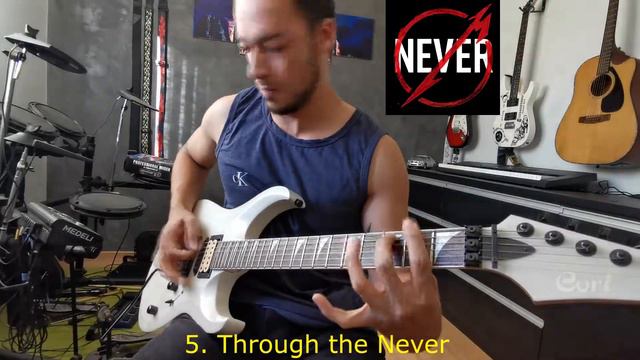 Metallica - TOP 10 Downpick Riffs смотреть онлайн