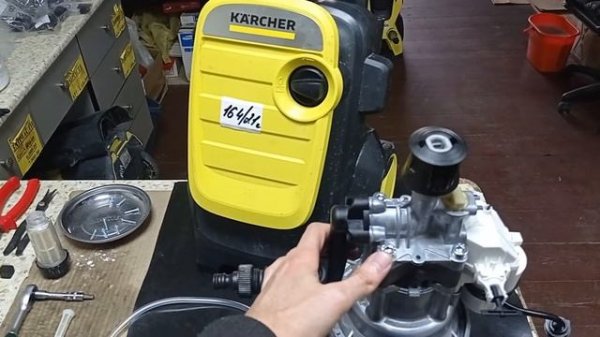 164/21 Новый Керхер K5 Compact не работает!? В чём причина?