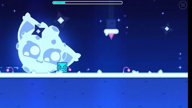 Прохожу 2 Классных Уровня в Geometry dash Sunshine Moonlight by Unzor смотреть онлайн