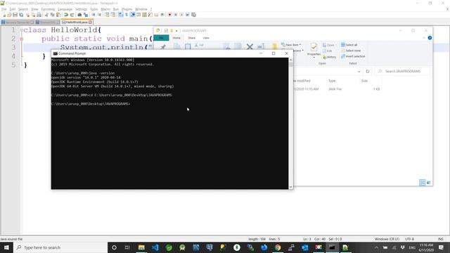 Java Tutorial For Beginners - Setting Up Windows | JAVA Programming | Session 2