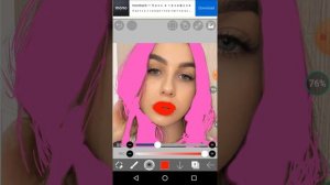 как покрасить волосы в приложении ibis Paint X