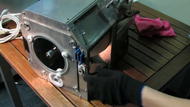 Замена лампы на проекторе Barco DP2K