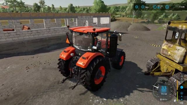 Kubota Traktörleri DLC'si, Yeni Kasaba Haritası - Farming Simulator 22 смотреть онлайн