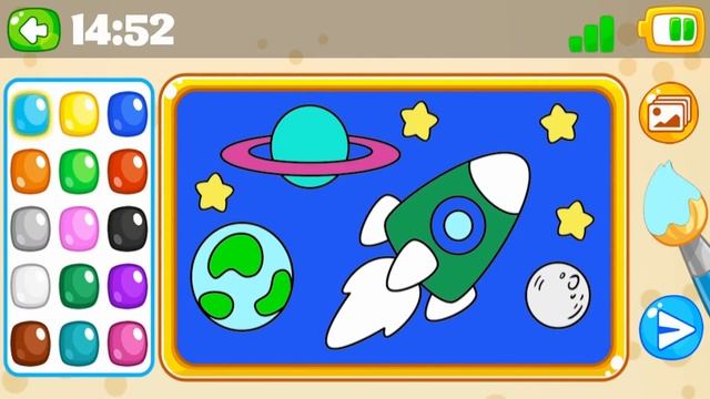 Learning Tablet: Coloring Pictures and Baby Games смотреть онлайн