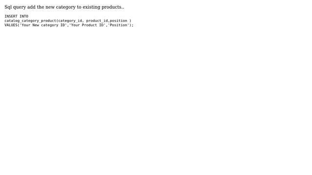 Magento: Magento 1 Update/append product categories in database (2 Solutions!!) смотреть онлайн