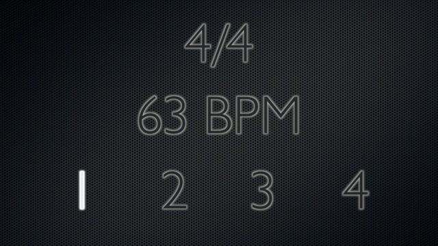 Metronome 63 BPM смотреть онлайн