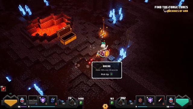 The Fiery Forge of Minecraft Dungeons (co-op Lets play) Ep5 смотреть онлайн