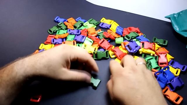 UnBoxing #1. Букли размером 5/8 дюйма, 100 штук с AliExpress. Paracord-Live.ru смотреть онлайн
