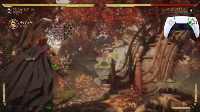 567 DAMAGE Mortal Kombat 11 SPAWN Combo Tutorial смотреть онлайн