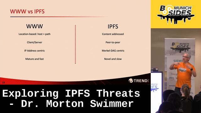 Exploring IPFS Threats - Dr. Morton Swimmer смотреть онлайн