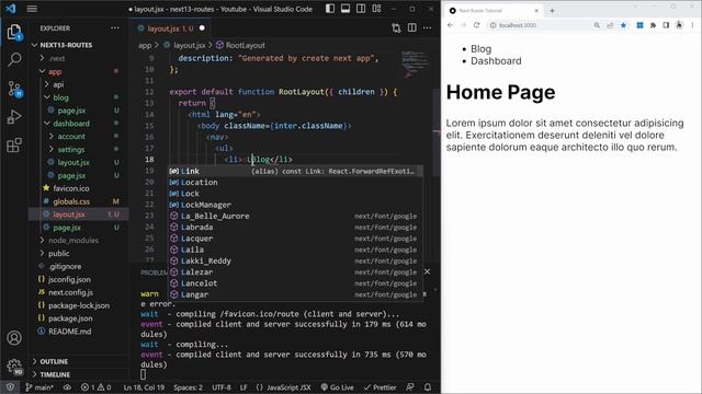 Next.js 13 Tutorial | Routing & Navigation смотреть онлайн