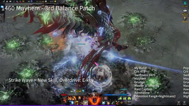 Lost Ark - Berserker 1460 Mayhem, Descaluda, 3rd Balance Patch, KR смотреть онлайн