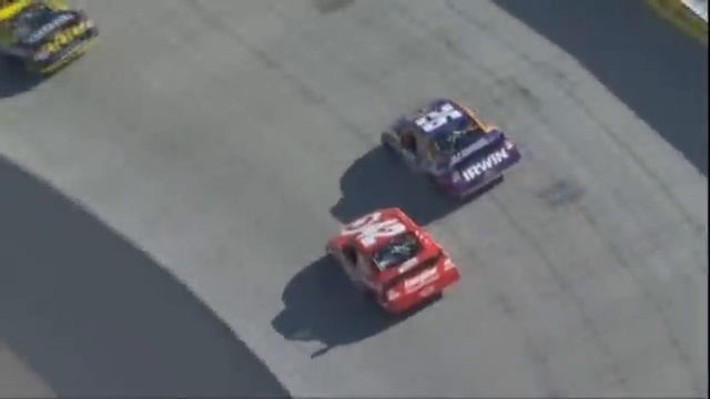 2009 NASCAR, Food City 500 Bristol, Montoya, McMurray tango; No. 26 spins смотреть онлайн