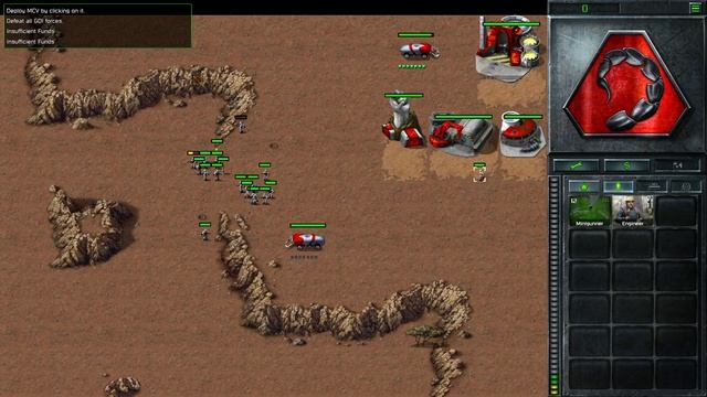 C&C Tiberian Dawn Remastered: NOD 2 B: Liberation of Egypt (South) HARD смотреть онлайн