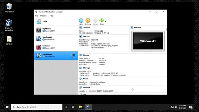 How to Install Windows 11 in VirtualBox | Windows 11 Early Release смотреть онлайн