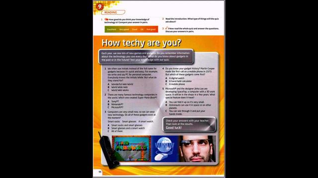 Achiever A1+ Student Book - Listening - Unit 9