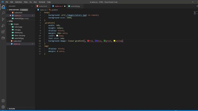 Линейный градиенты в css3: Как работает linear-gradient. Урок 8 смотреть онлайн