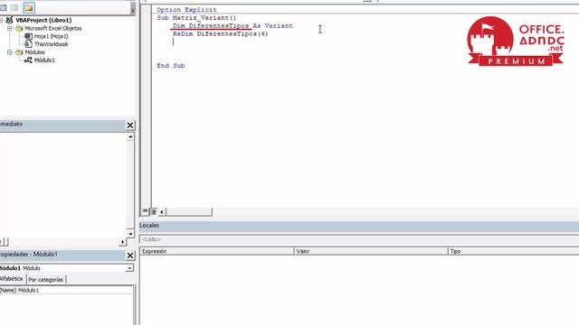 Macros Excel Premium Cap. 53 Matriz de Tipo Variant @adndc @adanjp смотреть онлайн