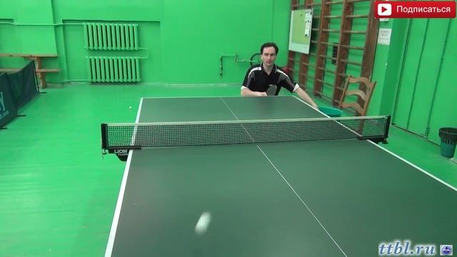 #Уроки настольного тенниса Часть 54 Боковая подача слева смотреть онлайн