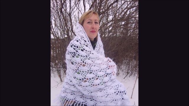 накину я на плечи шаль,схемы,фото.как связать шаль смотреть онлайн