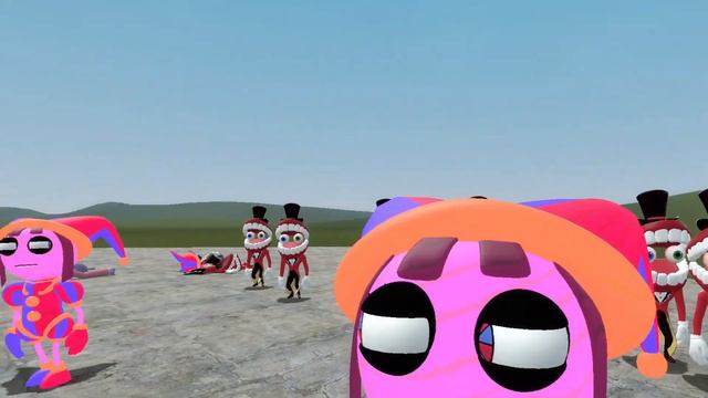 ALL FAMILY THE AMAZING DIGITAL CIRCUS in Garry`s Mod смотреть онлайн