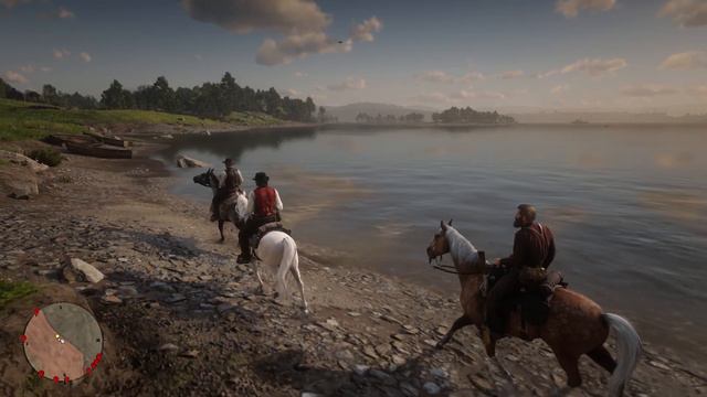 Red Dead Redemption 2 Рыбалочка с Датчем + Саша-логистика смотреть онлайн