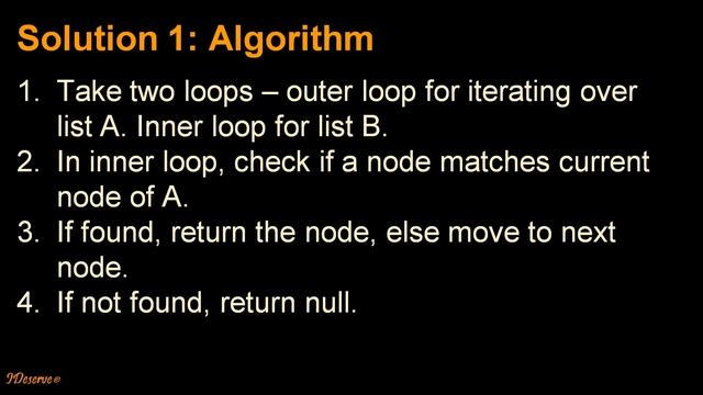Programming Interview Question: Find intersection of two Linked Lists смотреть онлайн
