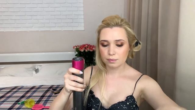 Укладка на DYSON AIRWRAP ! Секреты укладки на самый модный стайлер в МИРЕ! смотреть онлайн