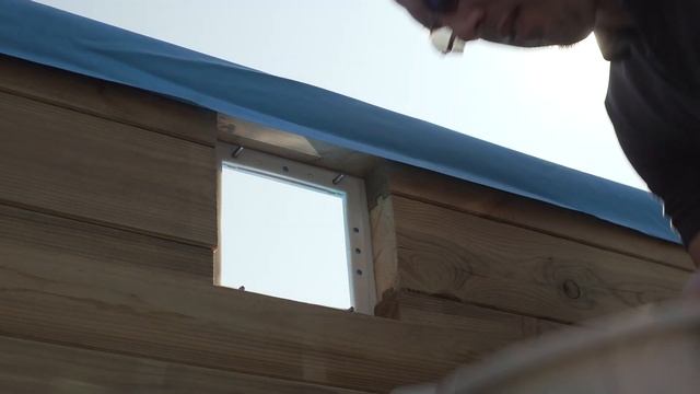 Pool Bauen - Holzpool Mit Plattform Aufbauen