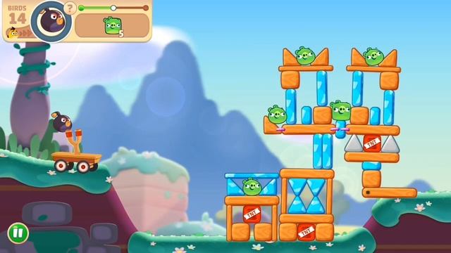 ANGRY BIRDS НОВАЯ ЧАСТЬ НА ТЕЛЕФОН! ОБЗОР ANGRY BIRDS JOURNEY ANDROID GAMEPLAY 2021 ЗЛЫЕ ПТИЧКИ смотреть онлайн