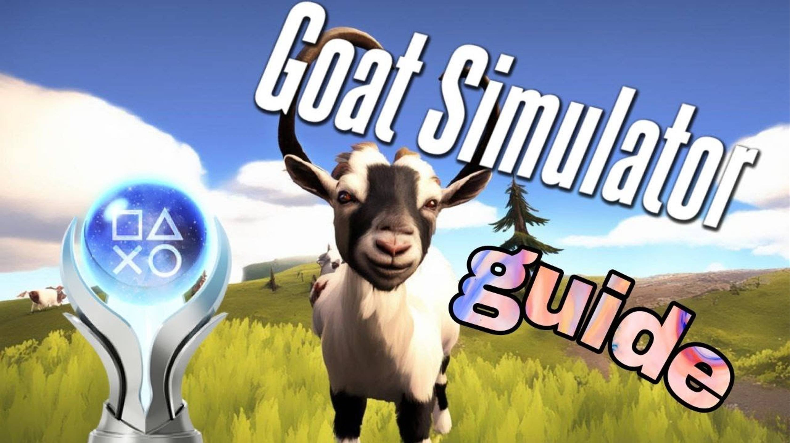Платина в goat simulator на ps4!!! смотреть онлайн