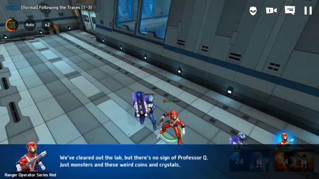 Power Rangers: All Stars Gameplay Android - Zone 1 Professor Q`s Laboratory Walkthrough смотреть онлайн