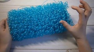 Мастер-класс Вяжем мочалку крючком с вытянутыми петлями