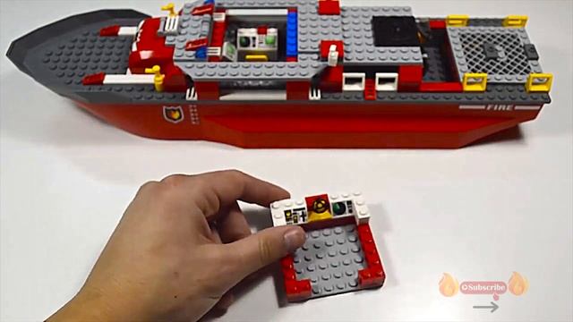 Lego City 7207 Fire boat - Lego Speed Build смотреть онлайн