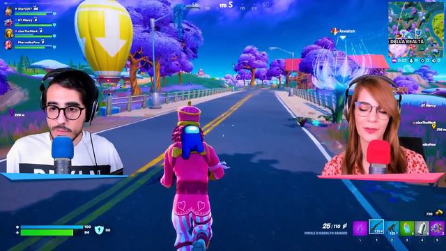 LA RANDOM AMONG US CHALLENGE SU FORTNITE! смотреть онлайн