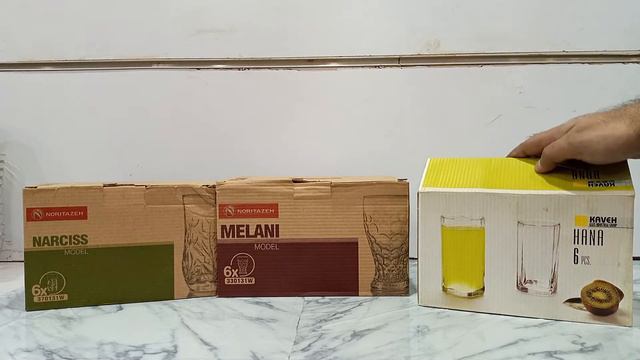 Drinking Glasses | Juice Glasses | Cocktail Glasses | Glassware | Noritazeh Glass Set In Karachi