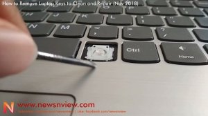 How to Remove Laptop Key to Repair | Lenovo Laptop Keyboard Cleaning and Repairing | Keyboard Fix