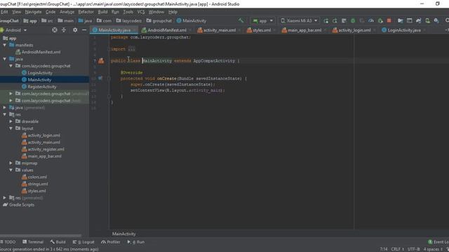PE Group Chat Application Part 1 Firebase Setting and Basic Designing смотреть онлайн